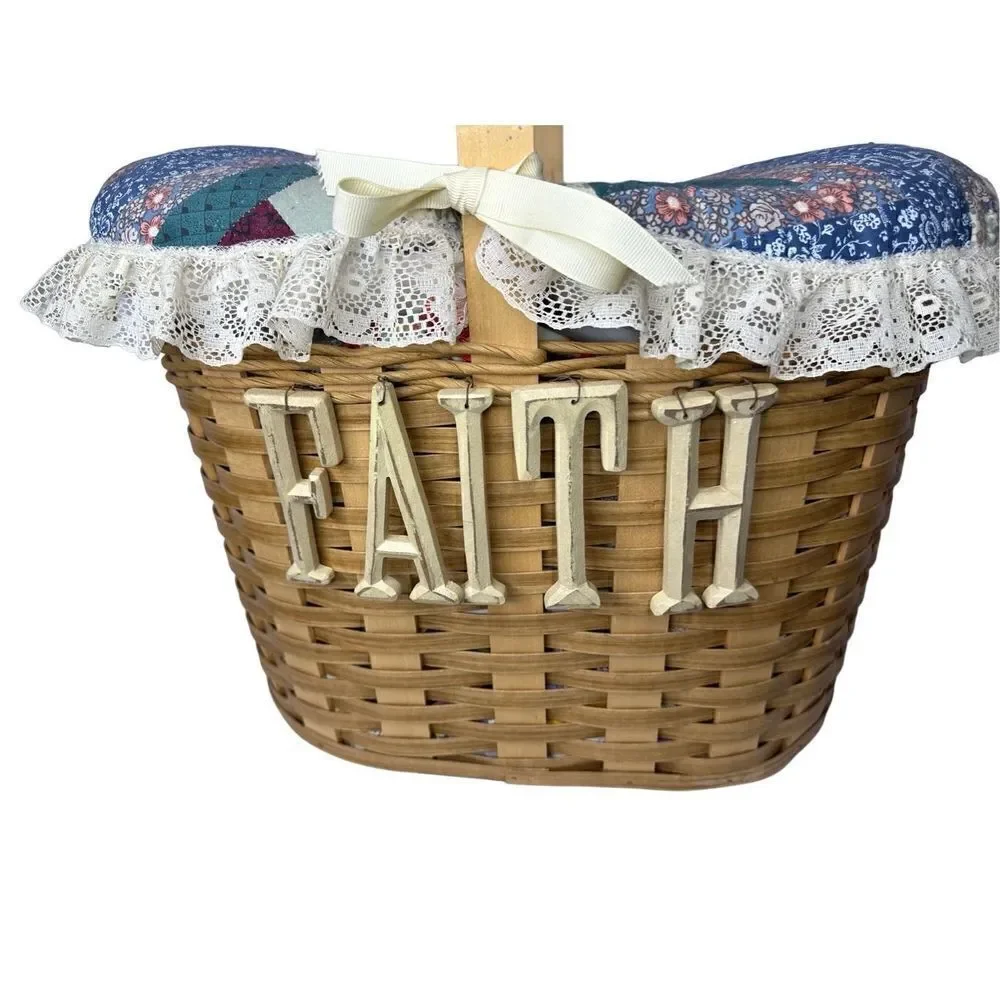 ‘FAITH’ Letters for Baskets. Netting. Screens